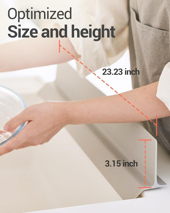 Kitchen Sink Splash Guard - Keep Your Counter Dry & Clean